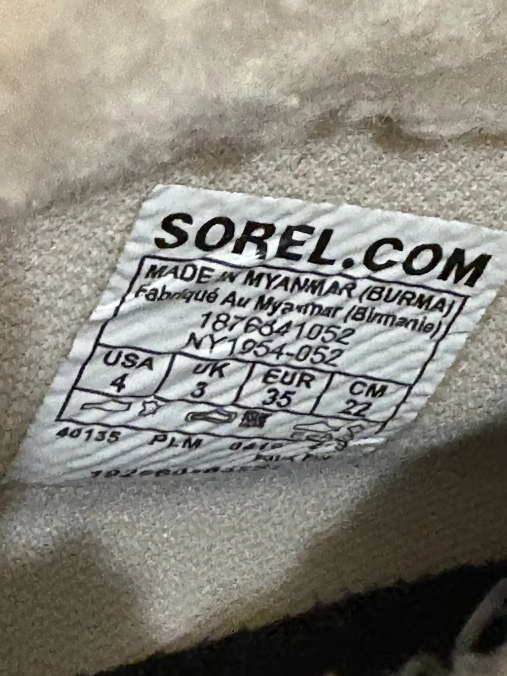 Sorel Out N About Plus Quarry Snow/Rain Boot - Size 4